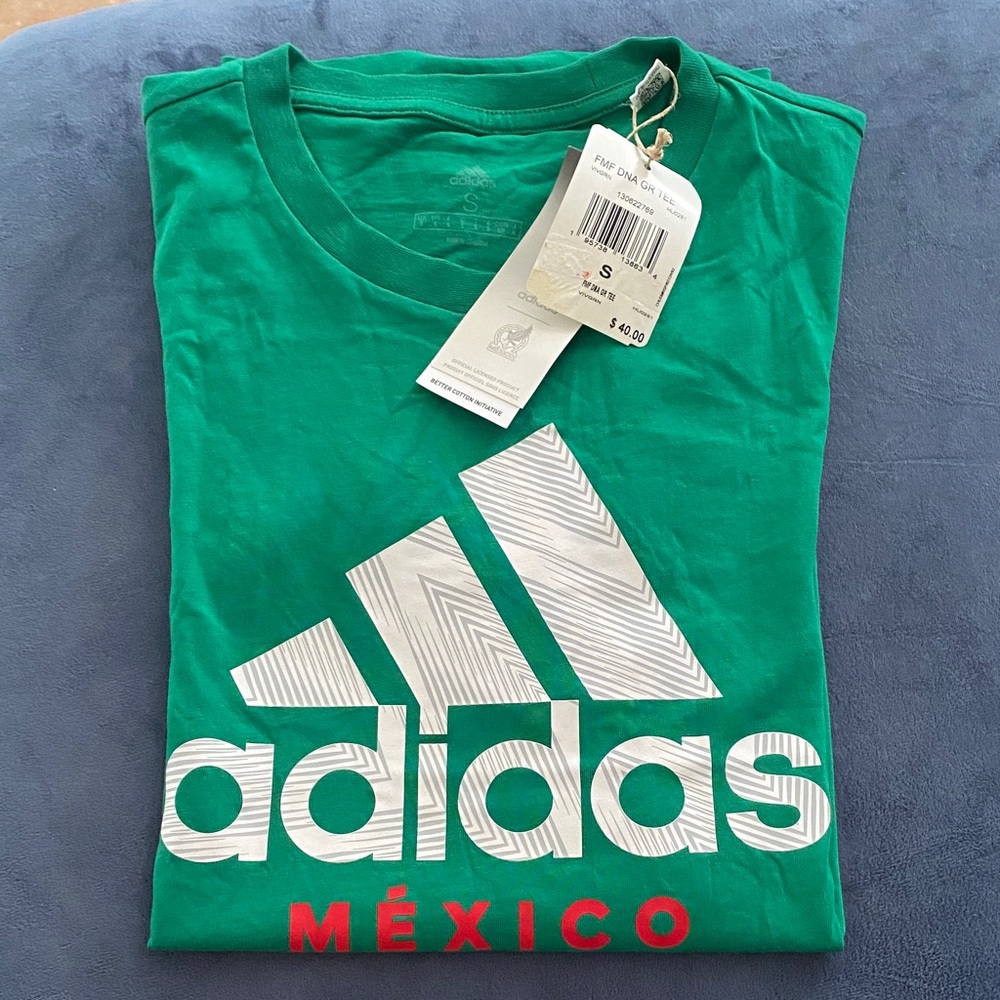 Adidas Green Mexico Graphic Tee